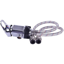 Wohnmobil-Zubehör: Duscharmatur für Wohnwagen, Auslass 1/2", 60 cm Zulaufschlauch