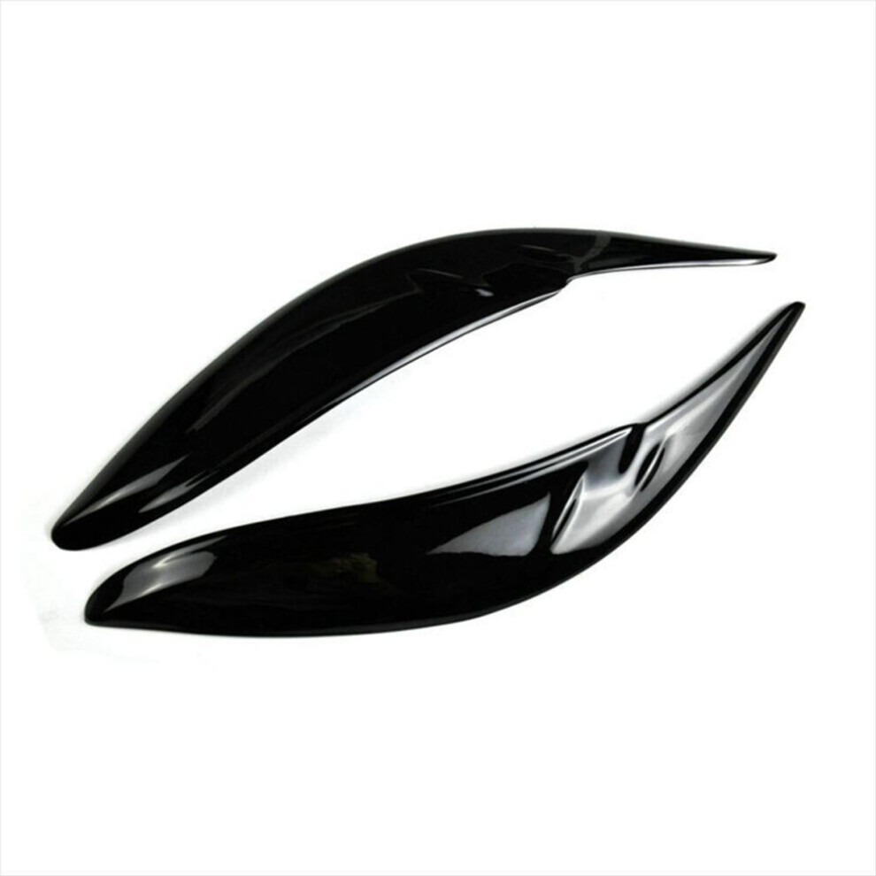 Car Resin Headlights Eyebrow Eyelid Trim Cover Sticker Car Styling Acc 1297388578217