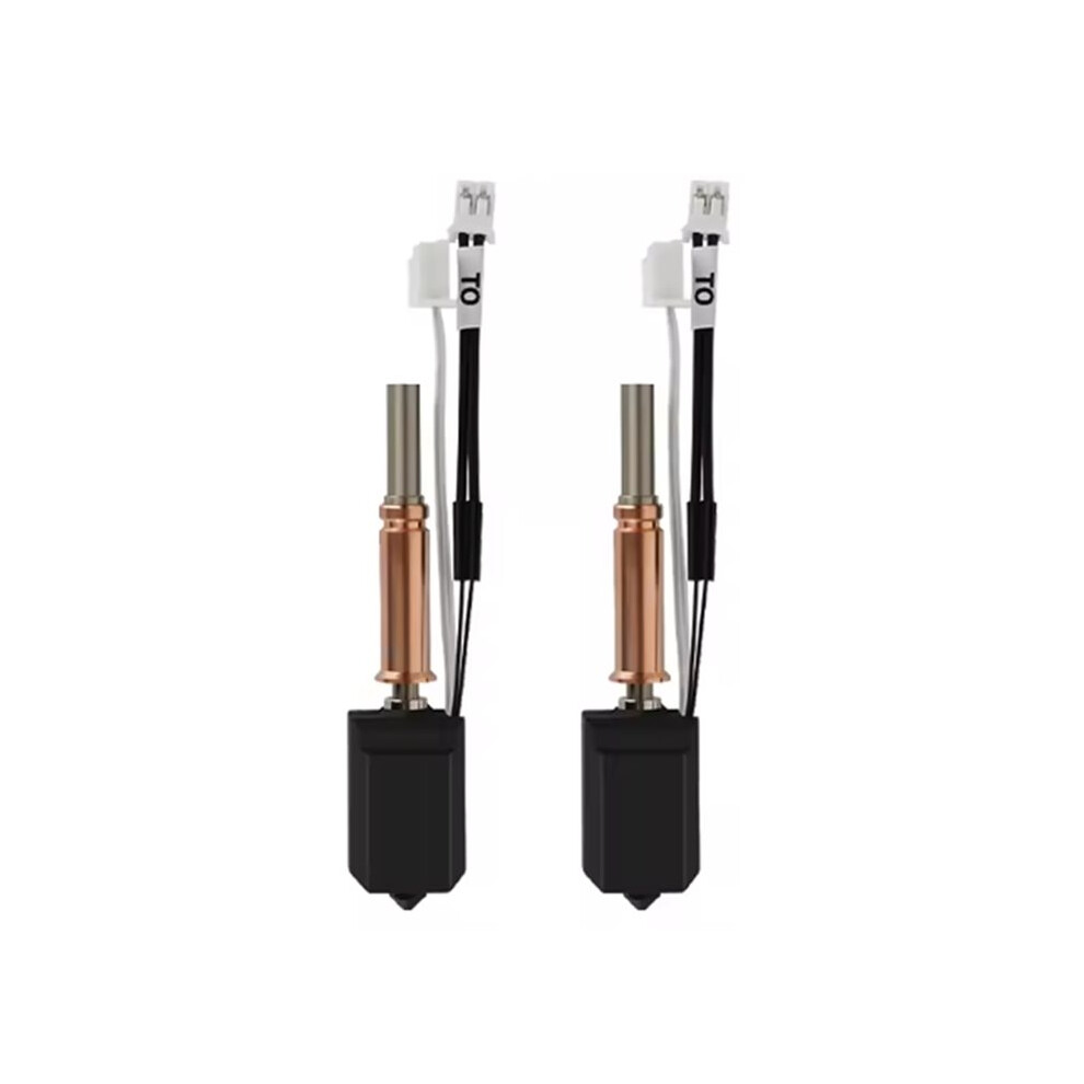 2Set Upgraded Hotend Kit For Kobra 3 V2/Kobra 3 V2 Combo Upgrade Ceramic Hotend Hardened Steel Nozzle 0.4Mm Saudism