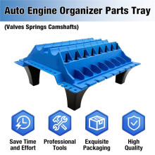 Engine Parts Storage Platform for Cylinder Bolt, Valve Rocker Arm, and Spring Auto Repair and Maintenance