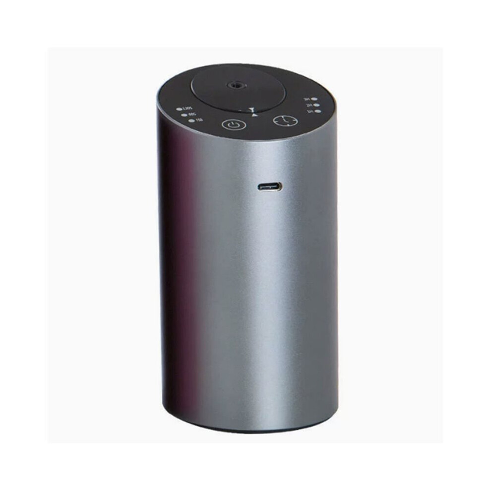Saudism Waterless Car Diffuser, Battery Operated Essential Oil Diffuser With Timer, No Leakage Technology, Super Quiet Cordless