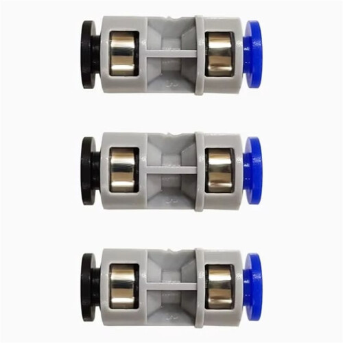 3Pcs PTFE Feed Tube Connector for  3D Printer Accessories Teflon PTFE Pipe Joint for Bambulabs 3D Printer