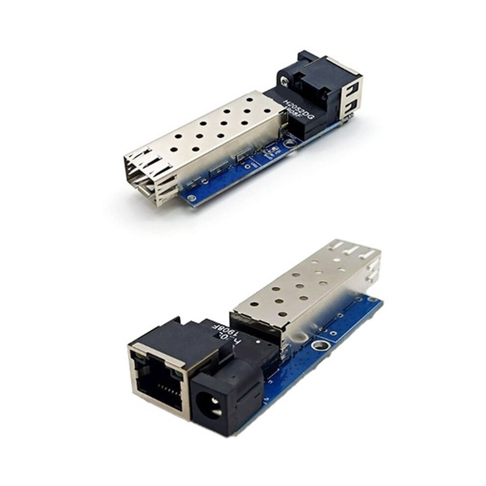 2Pcs 1.25G Fiber Optical Pcba Board - Integrated Gigabit/100Mbps For Sfp Transceiver Module & Rj45 Port 6034026941973