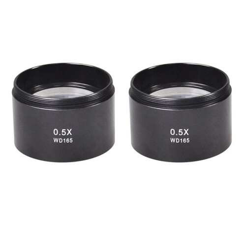 Serie Weitfeld-Barlowlinse für Stereomikroskope 0,5x