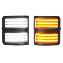 LED-Sequentielle Blinker- und Positionsleuchten für Außenspiegel, Passend für  F250, F350, F450 und F550 (2008-2016)