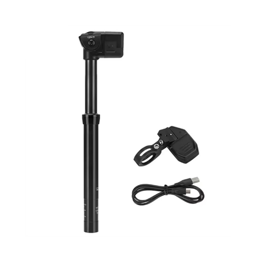 Saudism Wireless Remote Control Dropper Seatpost 31.6Mm 150Mm Travel Electronic Adjustable Bike Post