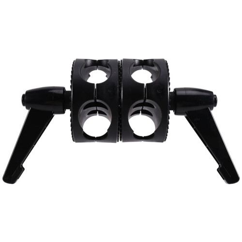 Dual Clamp Light Stand Bracket Adapter 16mm 22mm 26mm 29mm