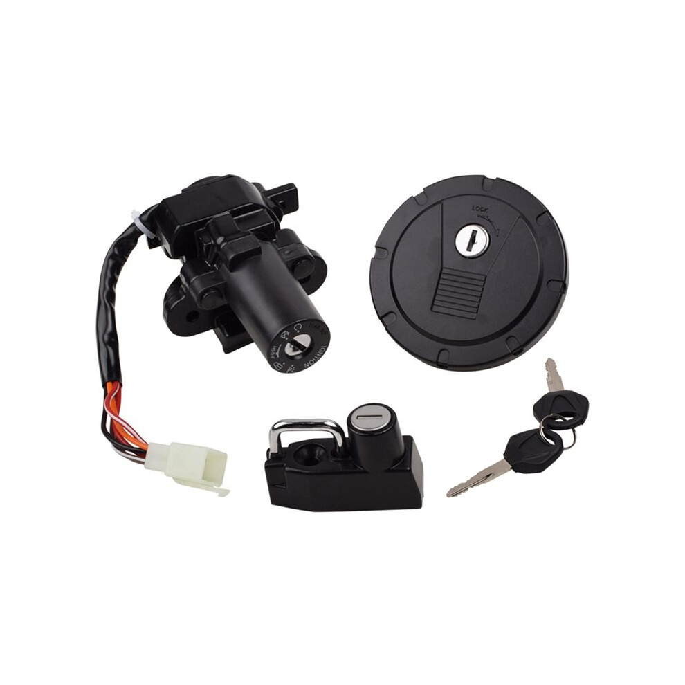 Ignition Fuel Gas Cap Lock Set For Klx250 250S Sf Klx125 Kl250 6031244119689