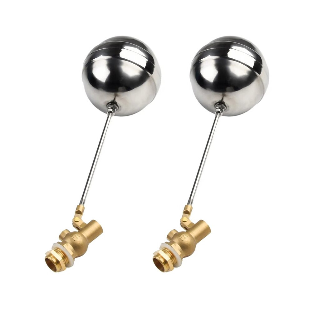 3/4" Brass Float Valve Cold And Hot Water Tank Floating Valve Stem Flowing Control Cistern/Expansion Tanks 6033495087120