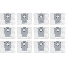 Lot de 12 Sacs D'Aspirateur pour S8+/ S8 Pro Ultra/ S7 MaxV Ultra/ S7 Pro Ultra/ Q7+ / Q7 Max+/ Q8 Max+/ Q5 Pro+/T8