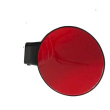 Car Red Fuel Tank Outer Cover Flap 6R0809857D for 2011-2018 Fuel Tank Door Fuel Filler Cap 6RU809857