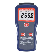 SM206E-Solar Zonne-Energiemeter Lichtmeter Zonnestralingstester 360-1100nm Optische Zonne-Energieonderzoek Glas Lichttest
