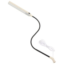 LED Sewing Machine Light, 10W Industrial Task Lamp with 64 Bright Beads, Flexible Gooseneck, Dimmable US Plug