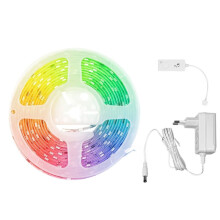 Tuya ZigBee LED-Streifenlicht  RGB5050 Controller Musiksynchronisation 16 Millionen Farben für Alexa  EU-Stecker