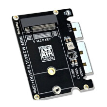 Carte Adaptatrice NGFF M.2 Vers 3.0 6 Gbit/S, Convertisseur SSD Clé B, SSD M.2 Vers SSD Standard 2,5"