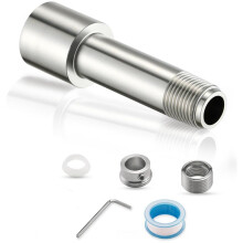 Adaptateur de Bec de Baignoire, Compatible avec les Tuyaux IPS 3/4" et 1/2", Compatible avec les Tuyaux en Cuivre 1/2", Kit pour Robinetterie avec ou