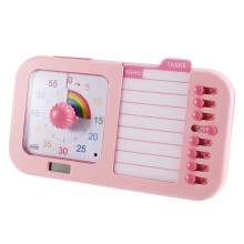3-in-1-Visueller ADHS-Timer für Kinder und Erwachsene mit Planungstafel, Aufgaben-Timer, Aufgabenliste und Visuellem Zeitplanplaner