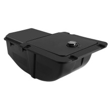 Bed Cargo Partition Storage Bin with Code Lock for Maverick 2022-2025 Truck Bed Storage Organizer with Lock
