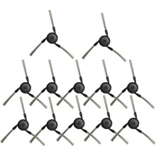 (12 Pièces) Brosses Latérales de Rechange Compatibles avec les Aspirateurs Robots pour X50 ULTRA/X50 Master/L50 Pro ULTRA