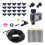 60Ft Drip Irrigation System with  Water Timer, Solid Brass Connectors, 360 Adjustable Nozzles, Bendable Tubing 2