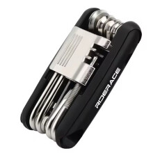 Riderace 12-in-1 Bicycle Multi Tool: Portable Bike Repair Kit with Chain Splitter, Hex & Spoke Wrench
