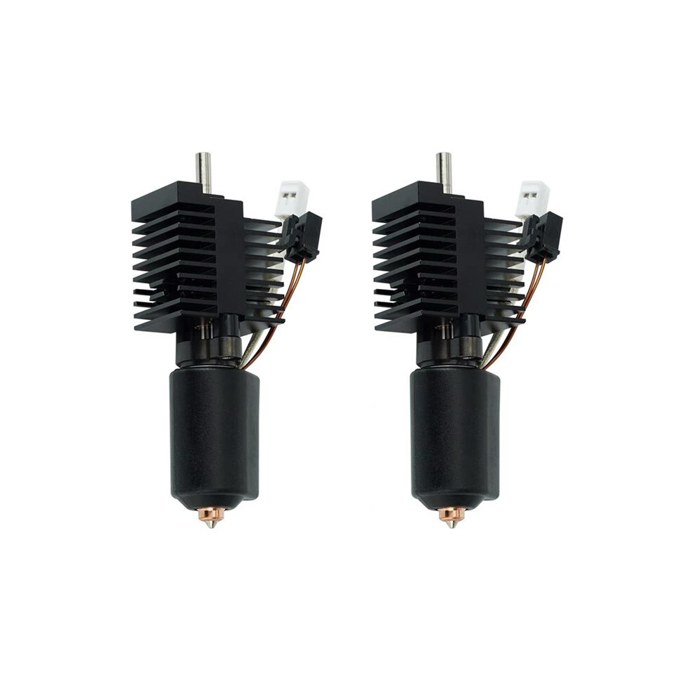 Saudism 2Set Heating Block Hotend For 3D Printer Hotend Nozzle 0.4Mm Extruder Hotend For 3D Printer