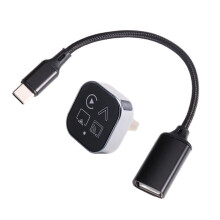 Adaptateur CarPlay Sans Fil 4 en 1 pour la Duplication D'Écran en Voiture (Compatible IOS et Android), Connexion Filaire Vers Sans Fil, Installation