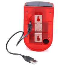 Alarme à Détecteur de Mouvement Infrarouge Solaire, Étanche et Portable pour la Sécurité Extérieure de Votre Maison