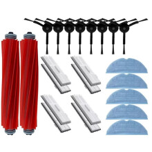 Pièces Détachées pour Aspirateur pour S7 S70 S7Max T7S T7S : Brosse Principale, Filtre HEPA, Lingette de Nettoyage