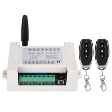 Universelles 12V-36V 2-Kanal-Funkmotor-RF-Fernbedienungsrelaismodul, Schalterempfänger, Motor, Elektrische Tür Vorne und Hinten
