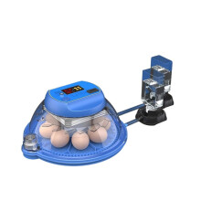 Intelligent Small-Sized 8-Piece Automatic Temperature Control Incubator for Incubating Chickens Poultry Hatchery EU Plug