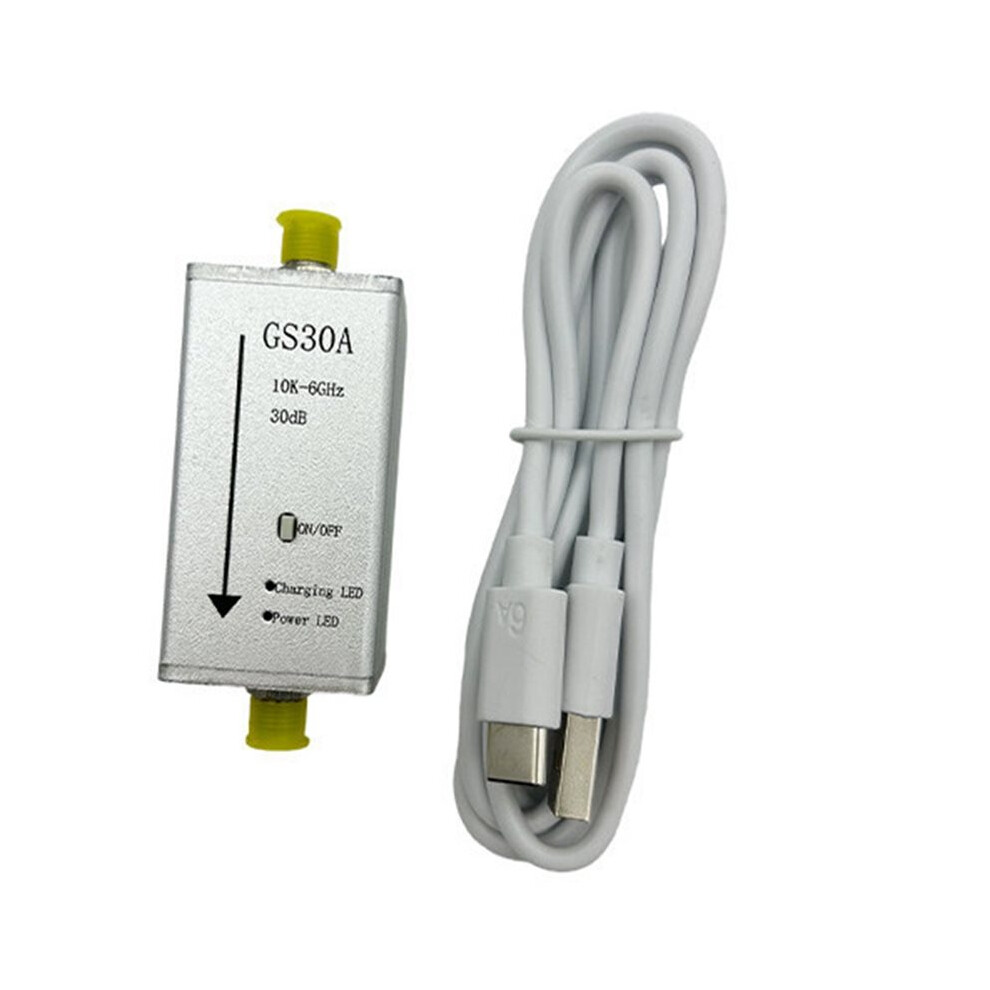 Wideband Rf Power Amplifier Module 10Khz To 6Ghz 30Db Gain Broadband Signal Amplifier Board Gs30a [10K-6Ghz 30Db] 6032751677853