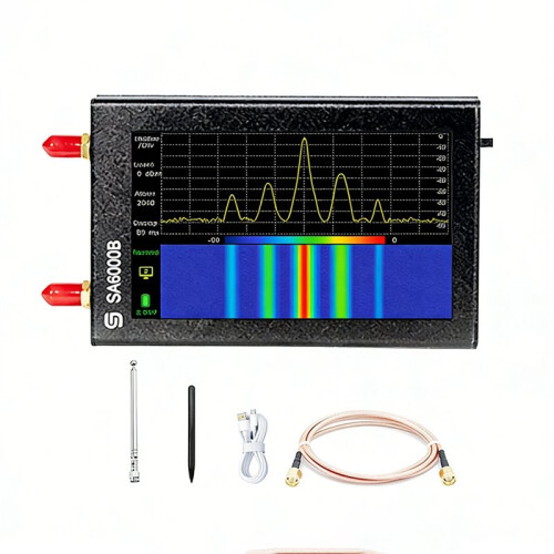 SA6000B Handheld Spectrum Analyzer Wireless Signal Detection (WiFi, , LoRa Analysis), Drone EMC Testing