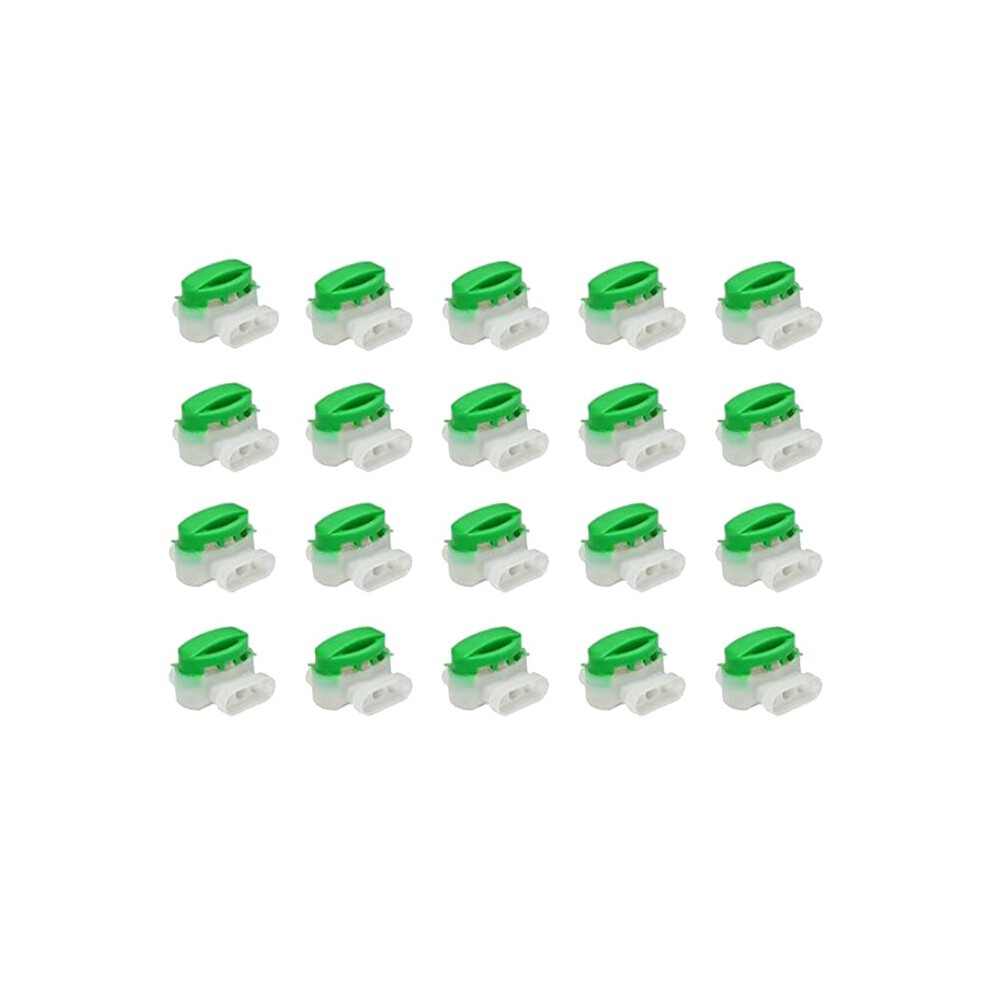 20Pcs 314 Wiring Terminal 3-Way Boundary Wire Connectors Moisture-Proof Tail Wire Connectors For Robotic Lawn Mowers 4714084891428