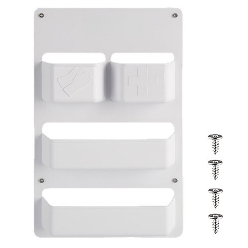 Coffre de Rangement Multi-Compartiments pour Porte de Camping-Car, Bateau et