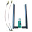 RTL8812AU Chipset 1200M Wireless Network Card for Kali Linux Network Card USB 3.0 WiFi Transmitter/Receiver 3