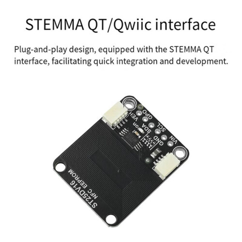 ST25DV16K RFID Dynamic Tag Frequency Module for I2C NFC Interface 16Kbit EEPROM Wireless Configuration for IoT Devices