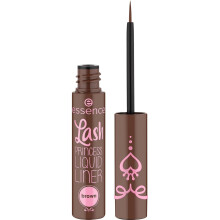essence | Lash Princess Liner Brown | Smudge Proof, Matte Eyeliner with Ultra-Fine Brush Tip | Vegan & Cruelty Free - Color: Brown