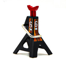 For KM2 6T TRX4 D90 Jack Simulation Climbing Remote Control Vehicle 6T Jack,Black