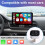 Adattatore CarPlay Wireless 4 In 1 per Mirroring Dello Schermo 'Auto, Compatibile con IOS e Android, da Cablato A Wireless, Plug And . 3