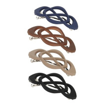 Lot de 4 Pinces à Cheveux Rétro, Convenant Aux Femmes et Aux Filles, Accessoire de Coiffure à Ressort Creux, pour Cheveux Épais et Fins