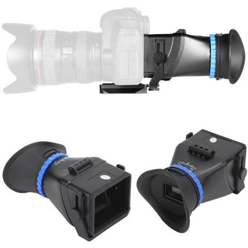 Visor de Tela para Câmera DSLR/Filmadora com Tela LCD de 3 Polegadas/3,2 Polegadas, Visor Universal para Câmeras SLR 1