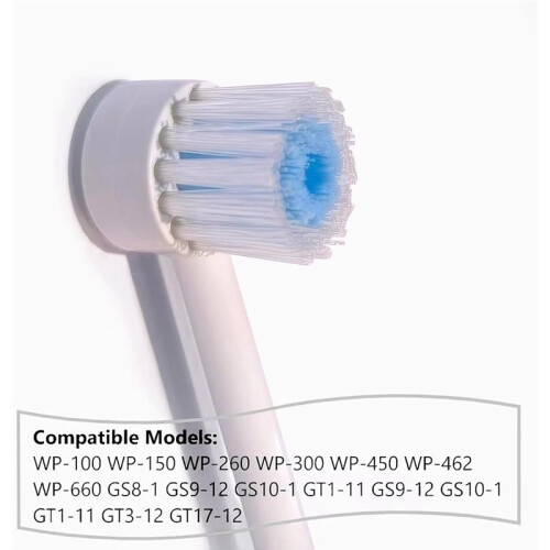 5Pcs Replacement Brush Heads for WP-Series Oral Irrigators - Assorted, Random Delivery 1