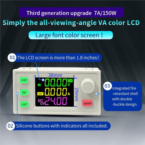 SK180X Step /Down Converter +S485X Regulated Power Supply Constant Voltage Constant Current Solar Charging Module 1