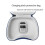 For Steam Controller Hard EVA Carrying Case Portable Game Controller Storage Bag Gamepad Box 7