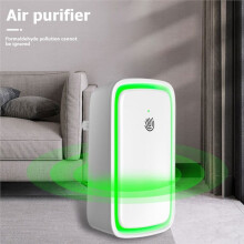 Purificador de Ar Portátil para Quarto e Escritório, Ionizador de Ar para Casa, Purificador de Ar com Pressão Negativa, Aromatizador de Ar com