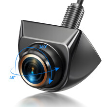 Wireless Reversing Camera, 360° Adjustable Car Rear View Camera, IP68 Waterproof, Night Vision for Cars, Trucks