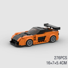 (10289 no box)MOC Speed Car Miata MX-5 NA M3 Super Race Sport Vehicle Model Building Block Technical