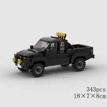 (10550 no box)MOC Speed Car Miata MX-5 NA M3 Super Race Sport Vehicle Model Building Block Technical