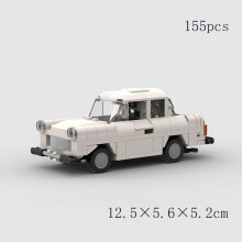 (12115 no box)City Technique Speed Racing Car old Classic Sport Model Building Brick Super Racer Great